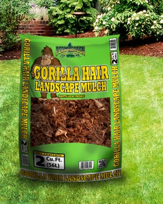 Permagreen 2 cu. ft. Gorilla Hair Landscape Mulch SC2 - The Home Depot