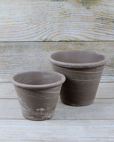 An image of Vasum Duo Pot Grafite 6 inch