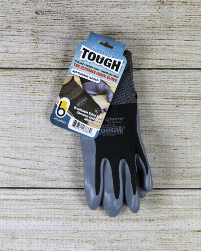 An image of Nitrile Tough Ultimate Work Gloves Small