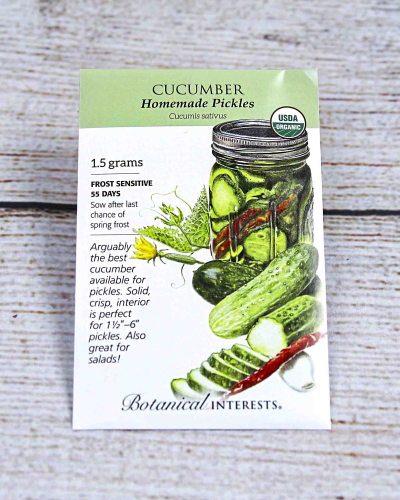 An image of Cucumber, Organic (Homemade Pickles)